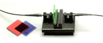 Universal Optics Bench with Optional Glass FIlter Attachment